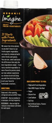 Imagine Foods, Broth No Chicken Low Sodium Organic, 32 Fl Oz