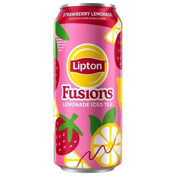 Lipton Fusions 16oz Strawberry Lemonade