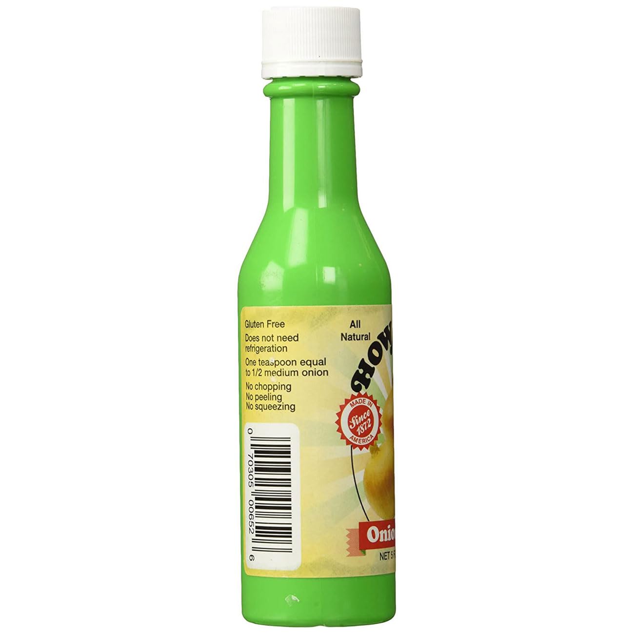 Howard’s Onion Juice, 5 fl oz | Pure Liquid Onion Seasoning | All-Natural Flavor Enhancer for Cooking, Marinades, Dressings & Sauces | No Artificial Preservatives
