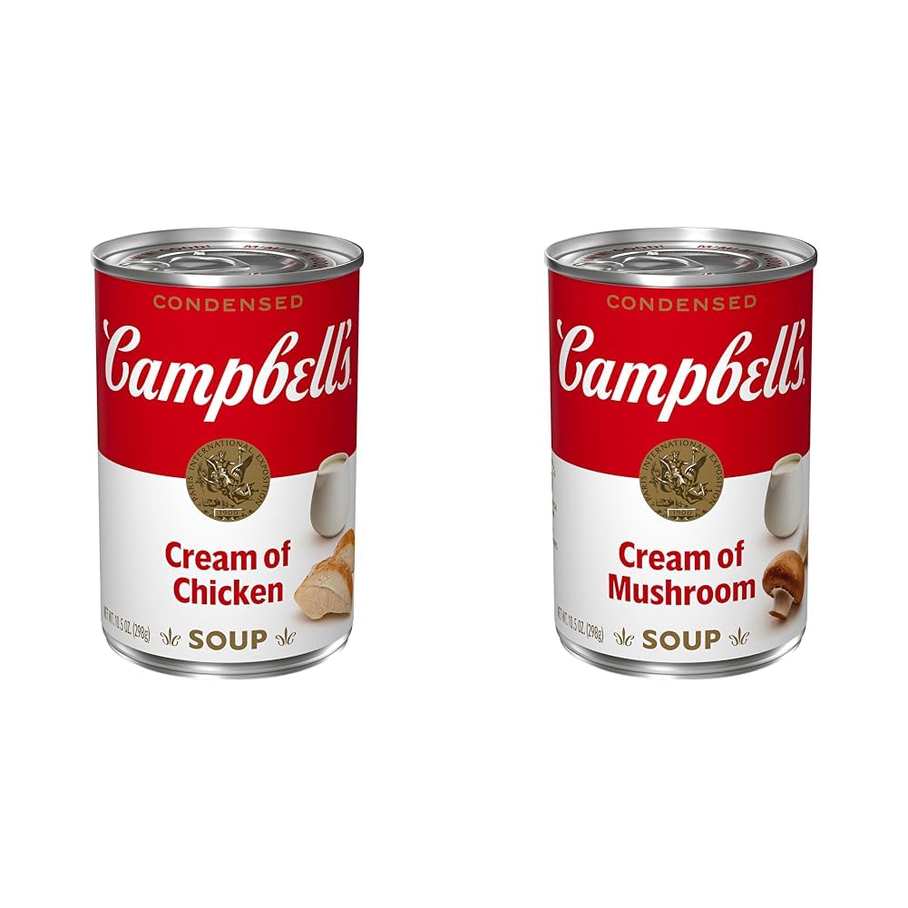 (Bundle of 4) Campbell's Condensed Soups, 10.5 oz Cans