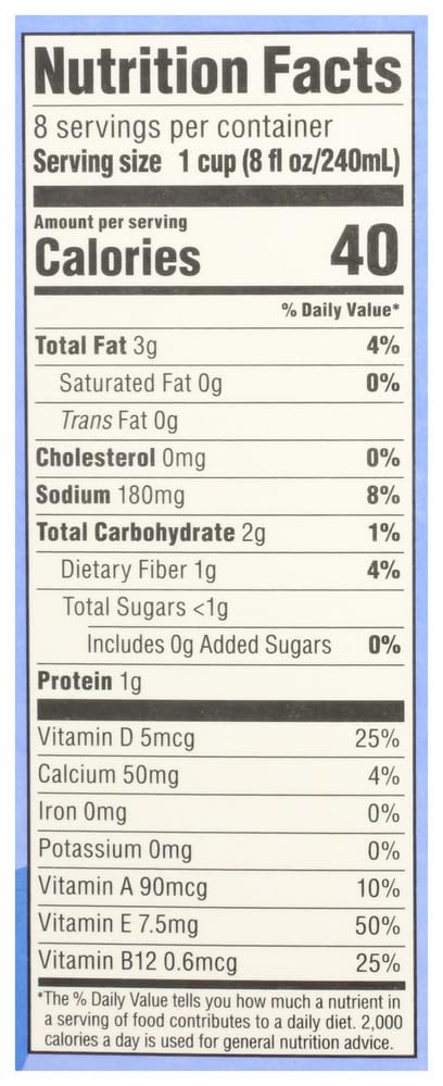 365 by Whole Foods Market, Organic Almondmilk Unsweetened Vanilla, 64 fl oz