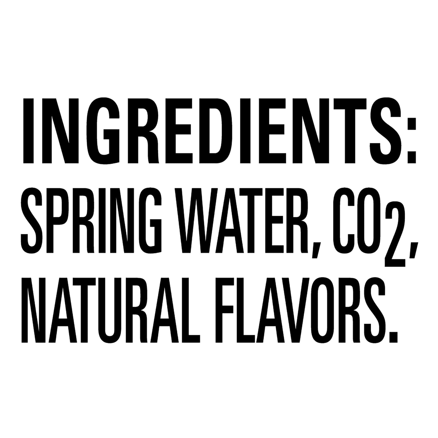 Deer Park Sparkling Water, Lemon, 16.9 Fl Oz (Pack of 8)