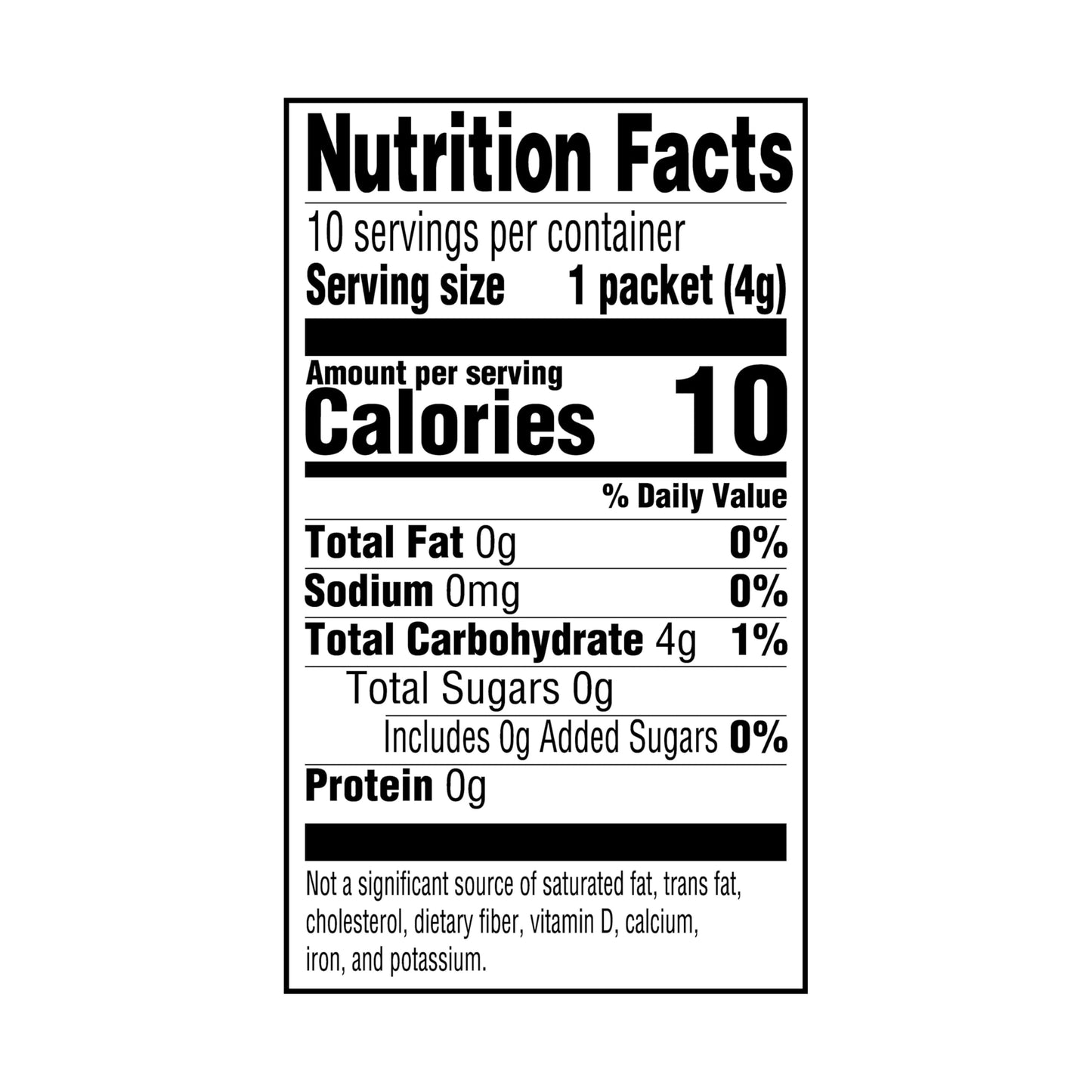 Amazon Grocery, Pink Lemonade Drink Mix, 10 packets, 1.4 Oz