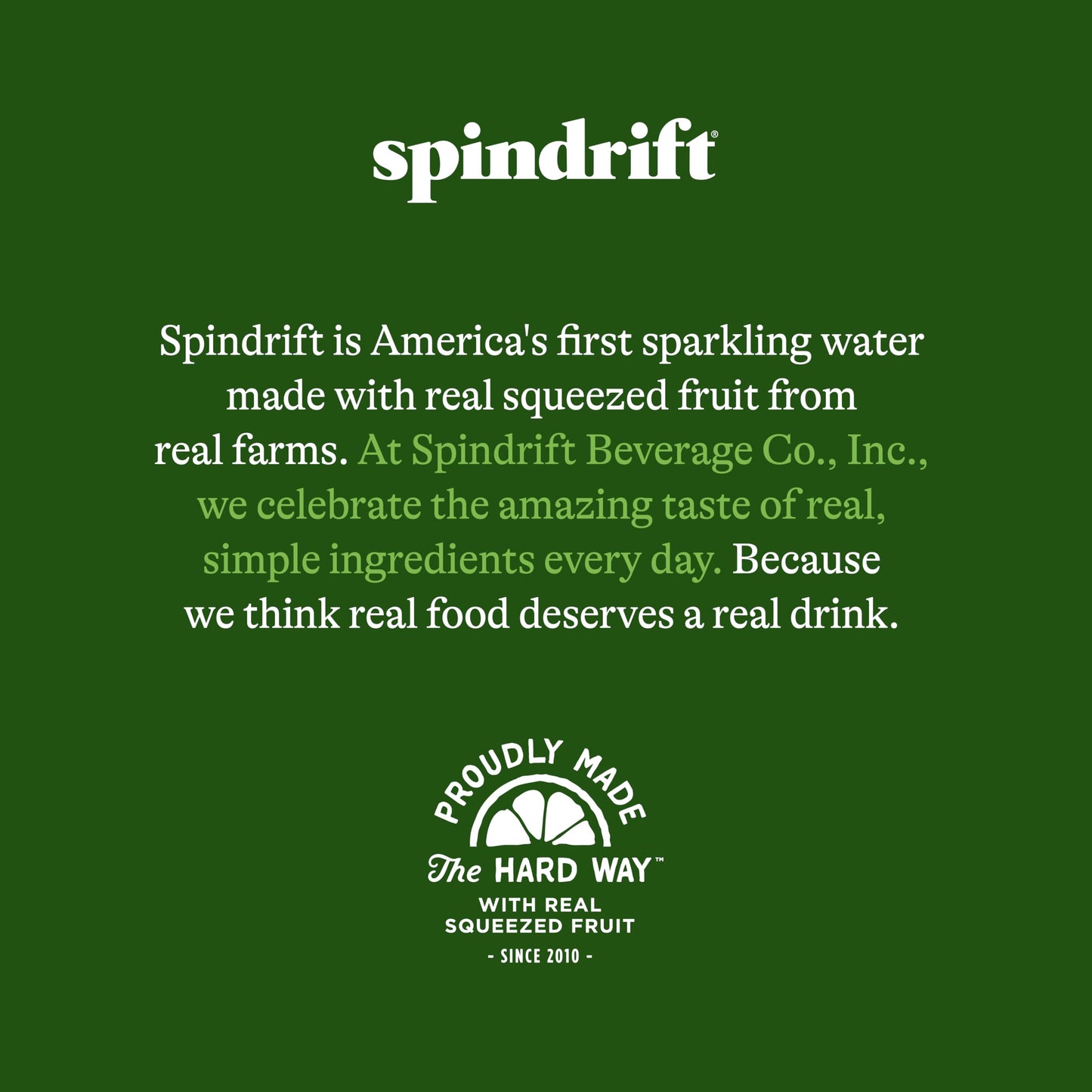 Spindrift "Concord Freeze" Grape Soda Made With Real Squeezed Fruit 12 Pack Case