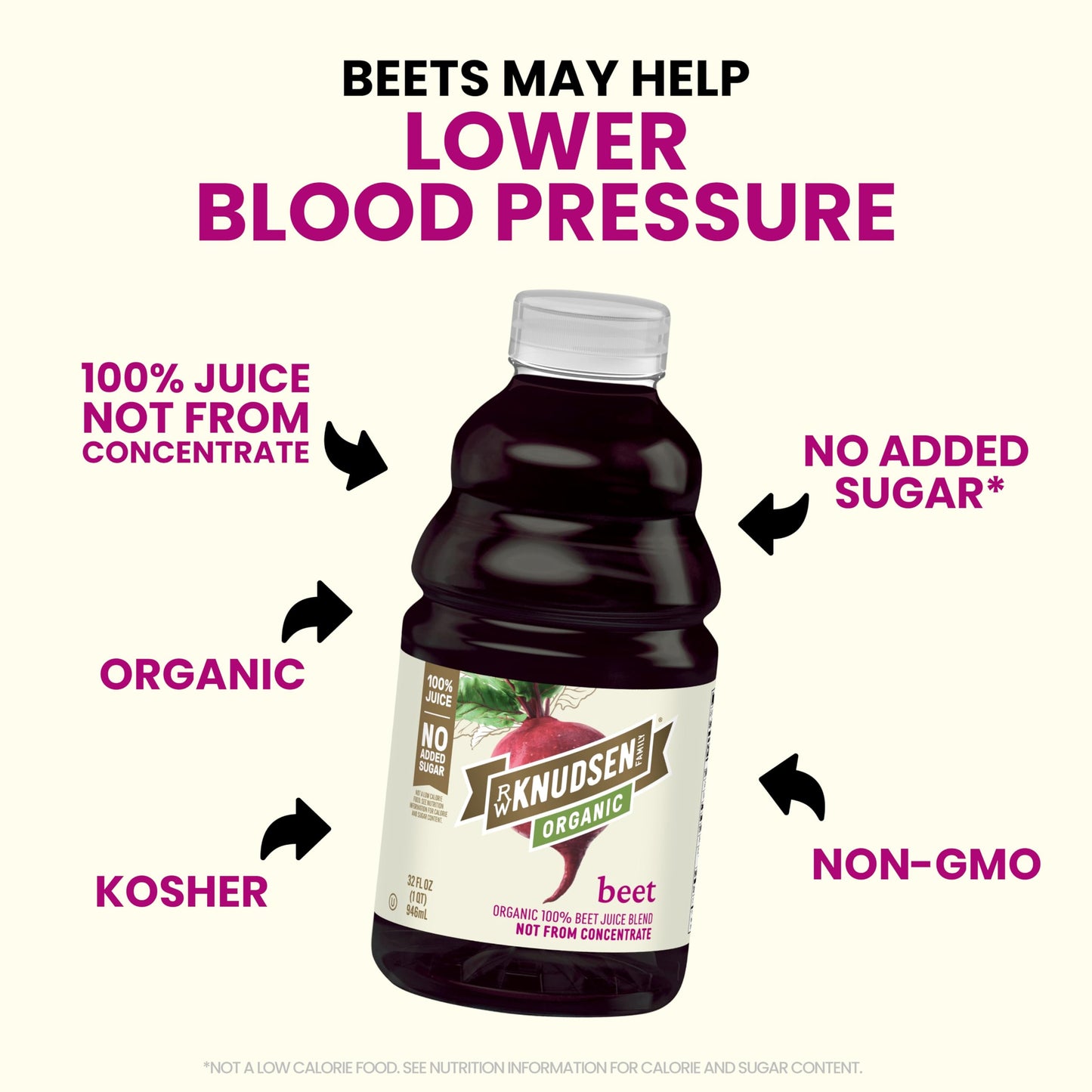 R.W. Knudsen Organic Beet Juice, 32 fl oz (Pack of 1)