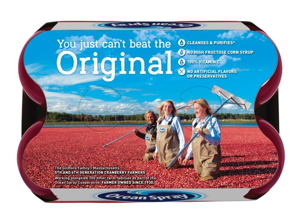 Ocean Spray Cranberry Cocktail Juice Drink | Pack of 12 | 10 Ounce Bottles | 60 Fl Oz Total