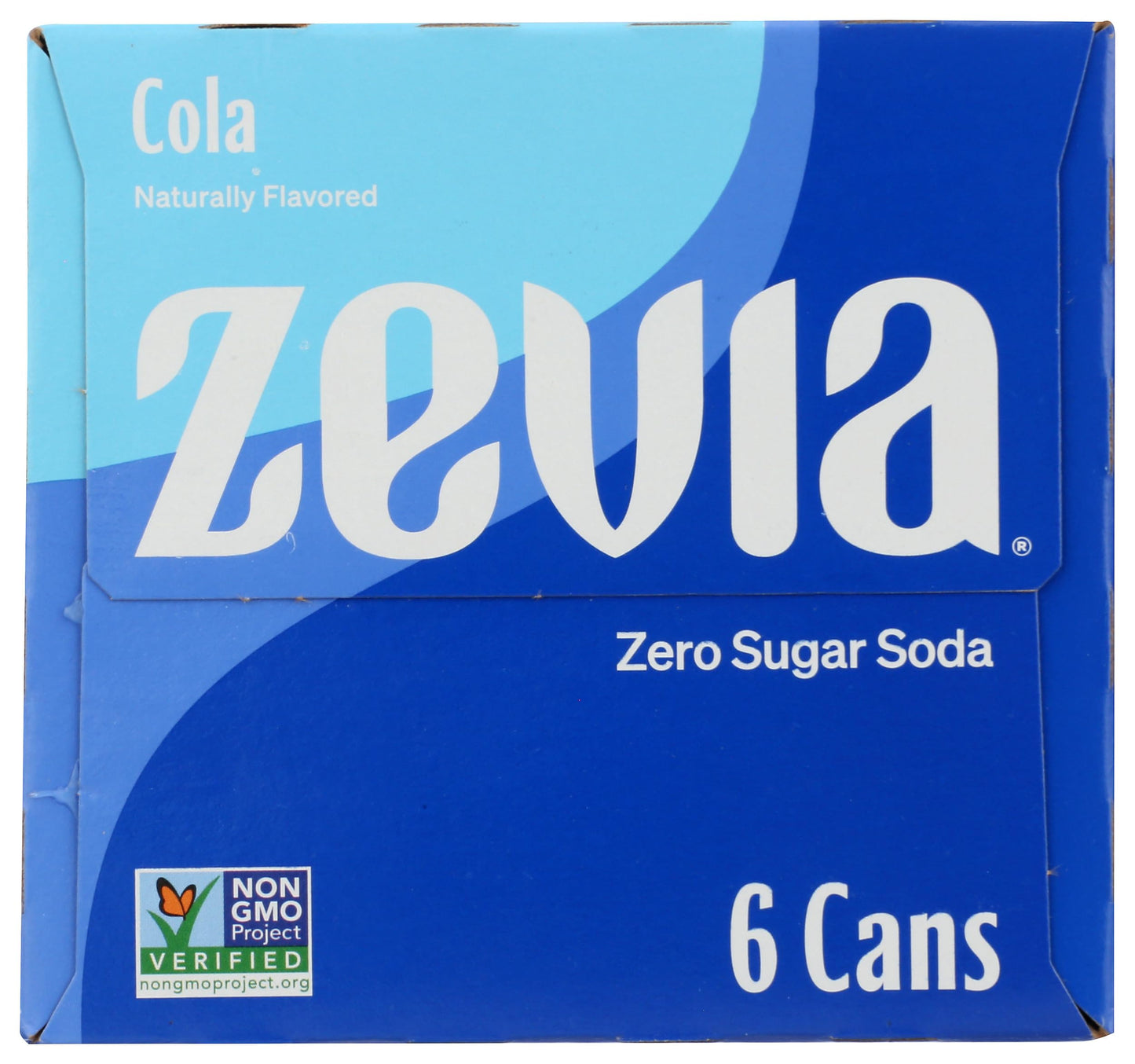 Zevia Zero Calorie Soda Cola, 12 Oz Pack of 6