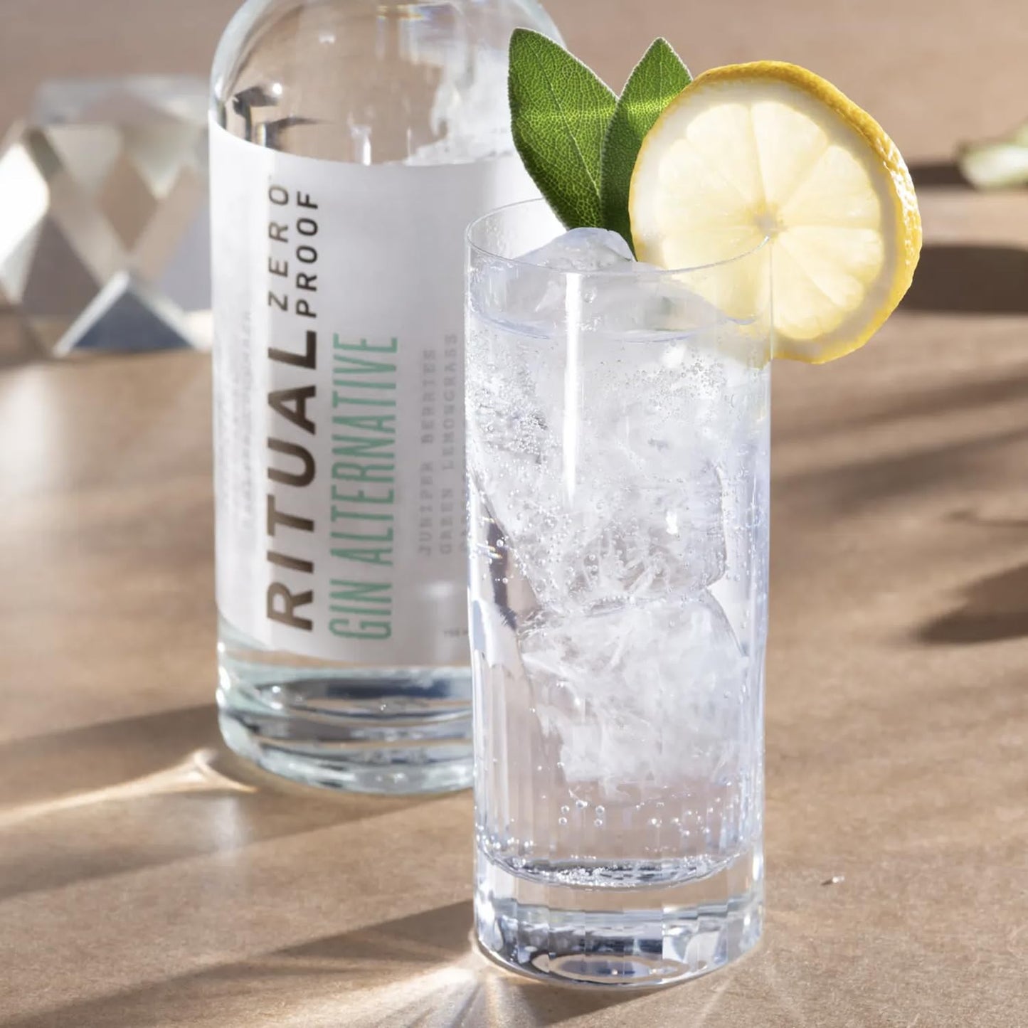 Ritual Zero Non-Alcoholic Gin Alternative with 15 Pack of Q Mixers Elderflower Tonic for your favorite Alcohol-Free Mixed Drink