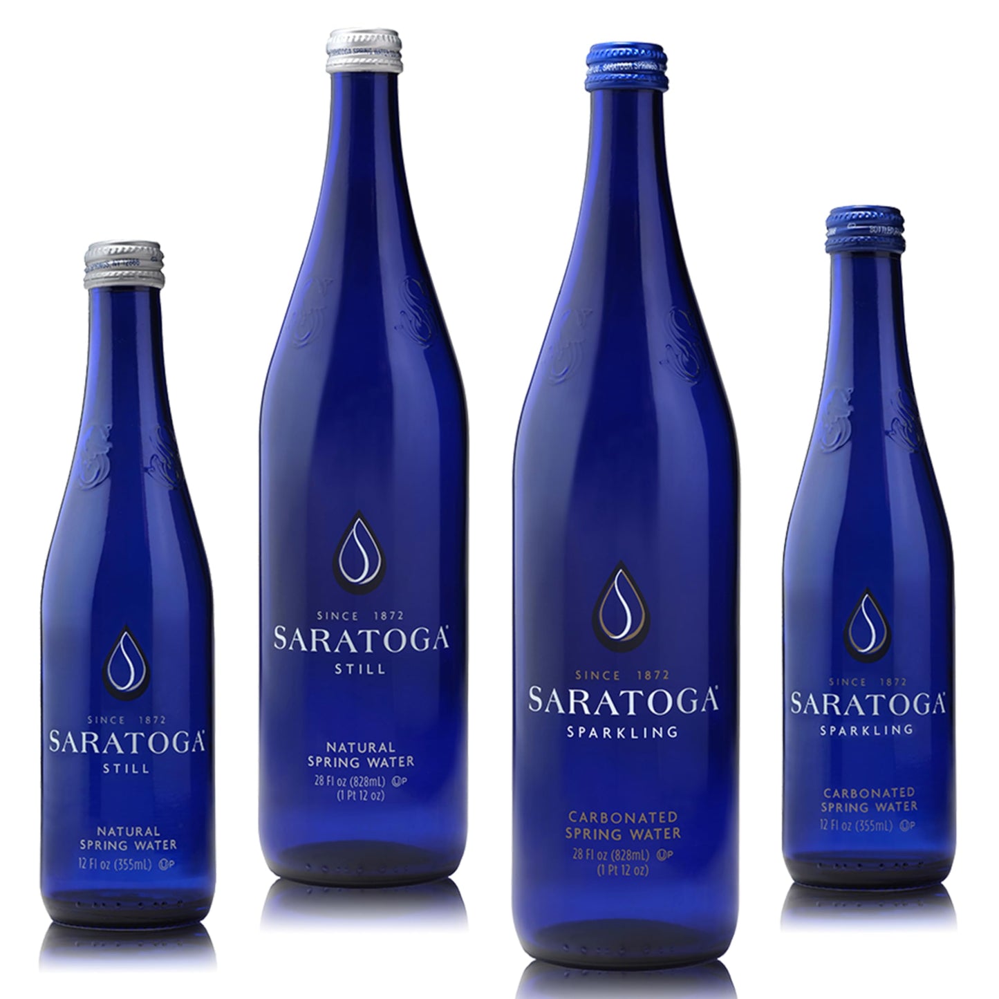 Saratoga Still Spring Water Bottle PET 16 Oz (Pack of 24)
