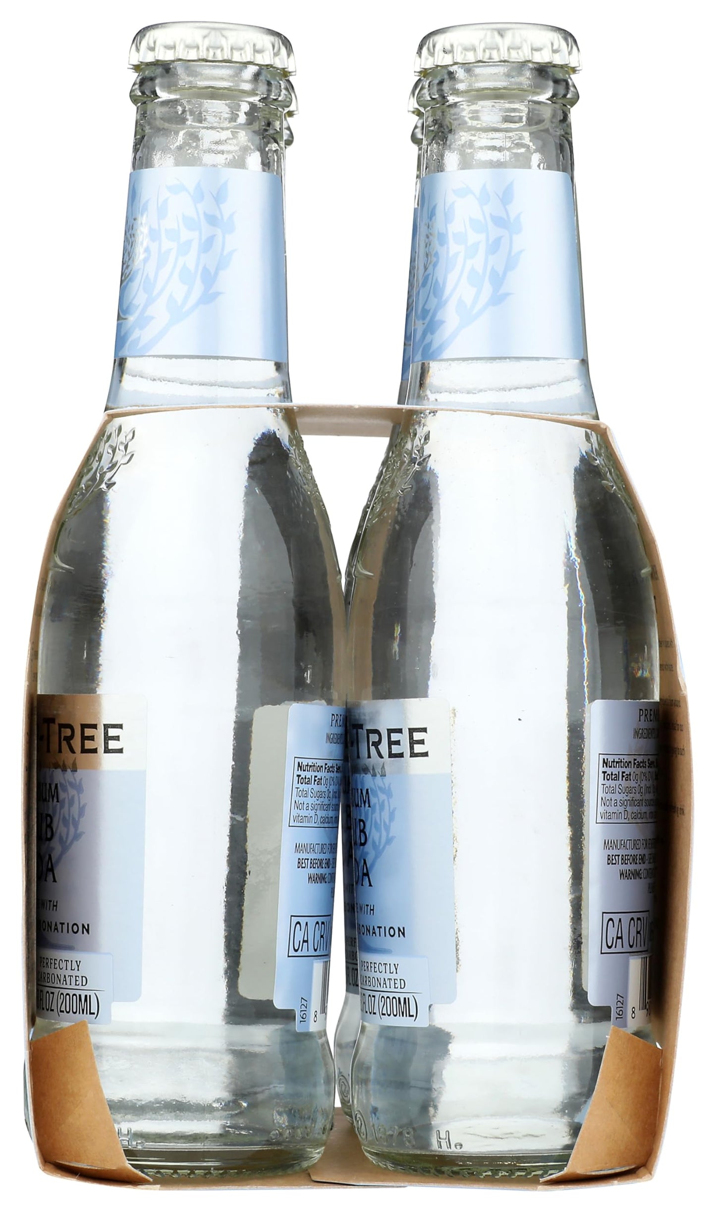Fever-Tree, Soda Club Spring Water, 6.8 Fl Oz, 4 Count