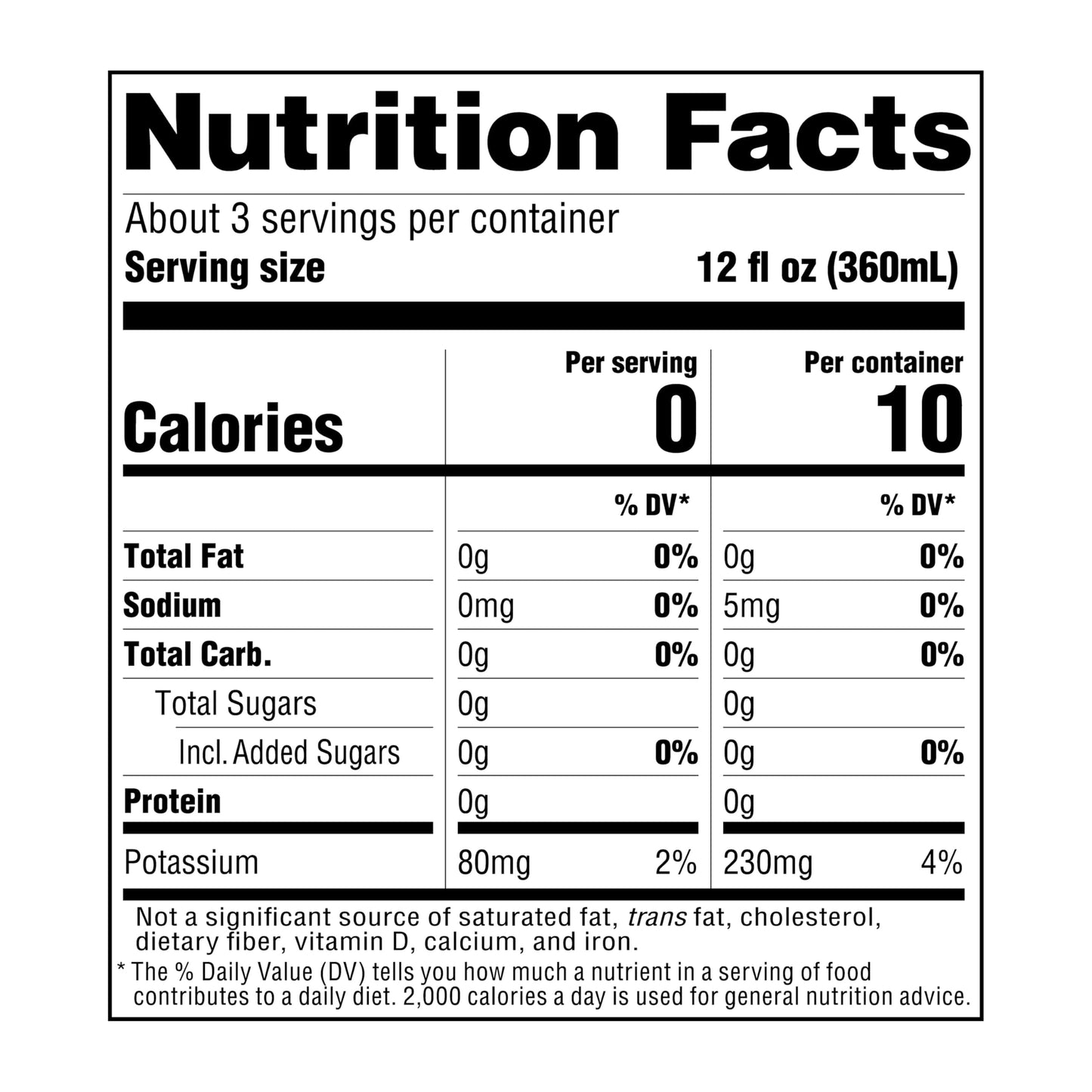 Amazon Grocery, Zero Sugar Tonic Water, 33.8 Oz