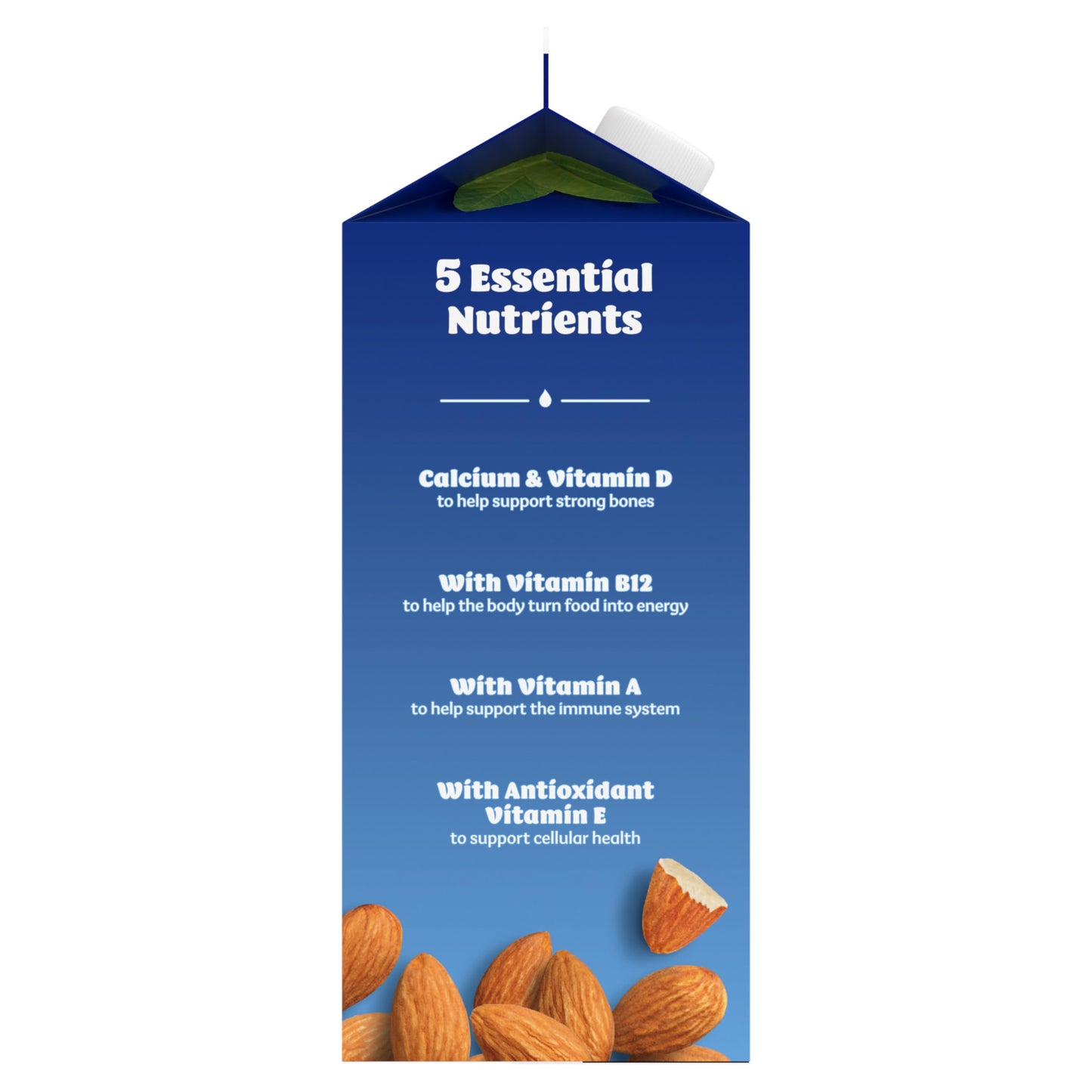 Silk Almond Milk, Original, Dairy Free, Gluten Free, Seriously Creamy Vegan Milk with 50% More Calcium than Dairy Milk, 64 FL OZ Half Gallon