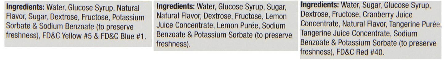 Amoretti Premium Martini Cocktail Mix Classic Minis (Cosmopolitan, Lemon Drop and Sour Apple), 3.4 Fl Oz (Pack of 3)
