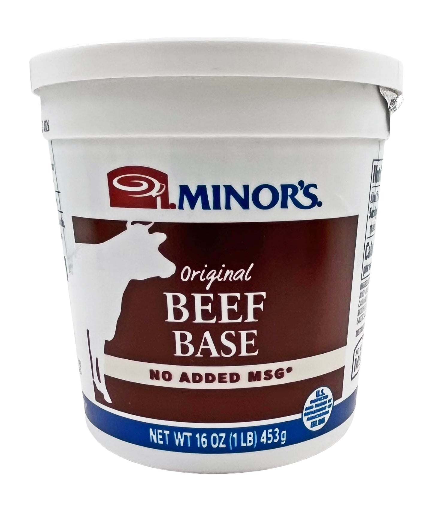 Minor's (Original Formula) Beef Base - 16 oz. (Pack of 2)