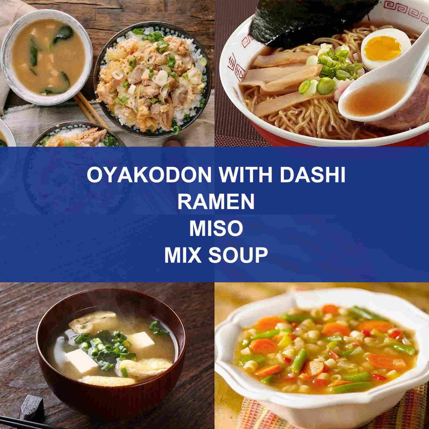 JAYUSS Japanese Dashi Packet, Traditional Dashi Soup Stock 8g×18pacs, No MSG, No Additives 5 Natural Ingredients Perfect Base for Soups, Stews, Stir-fries 5.08 Oz