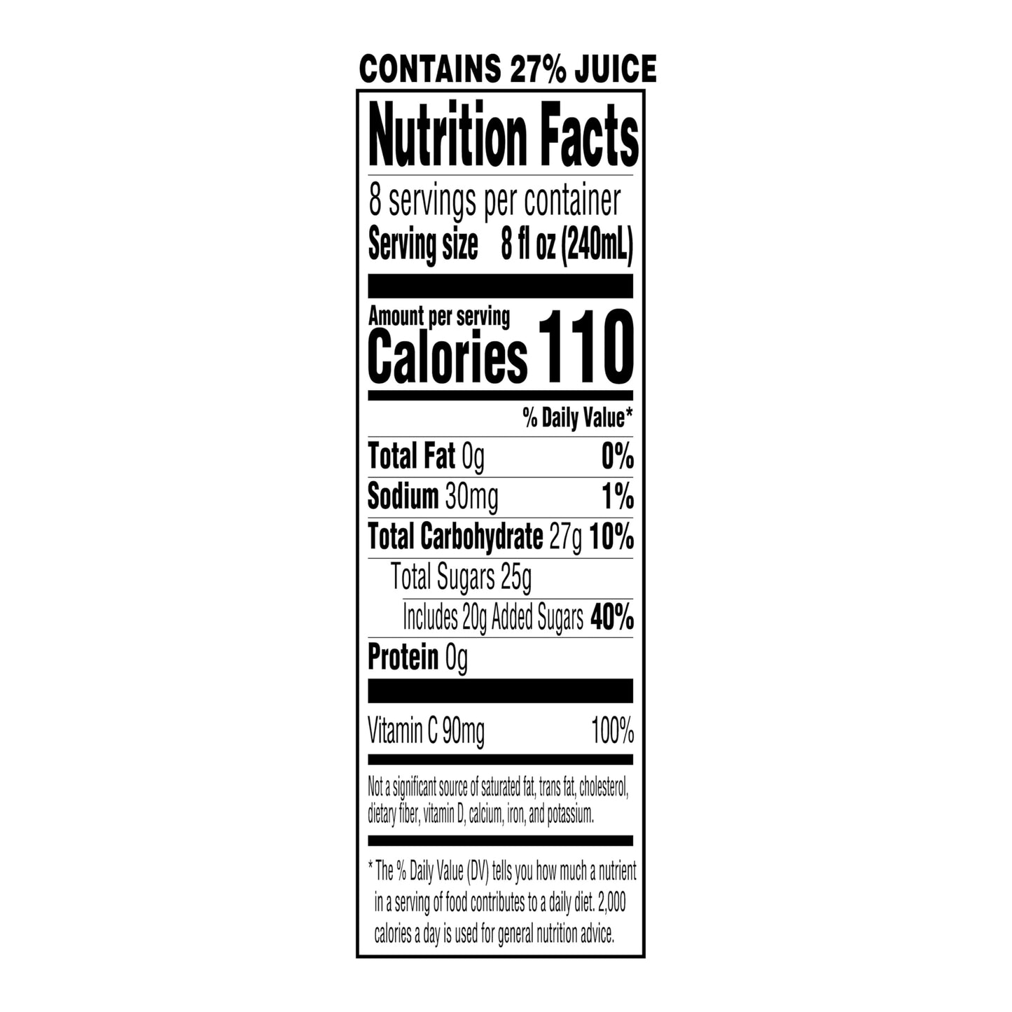 Amazon Grocery, Cranberry Juice Cocktail, 64 Fl Oz