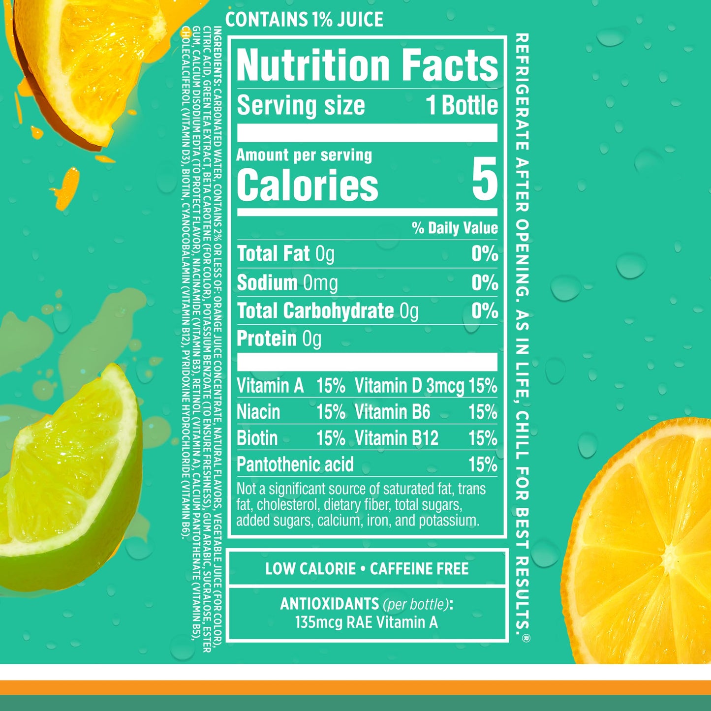 Sparkling Ice +Caffeine Citrus Twist Flavored Sparkling Water with Caffeine (Pack of 12) and Sparkling Ice Lemon Lime Sparkling Water (Pack of 12)