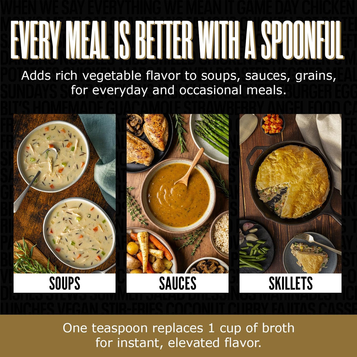 Better Than Bouillon Premium Seasoned Vegetable Base, Makes 38 Cups of Broth, 8 oz