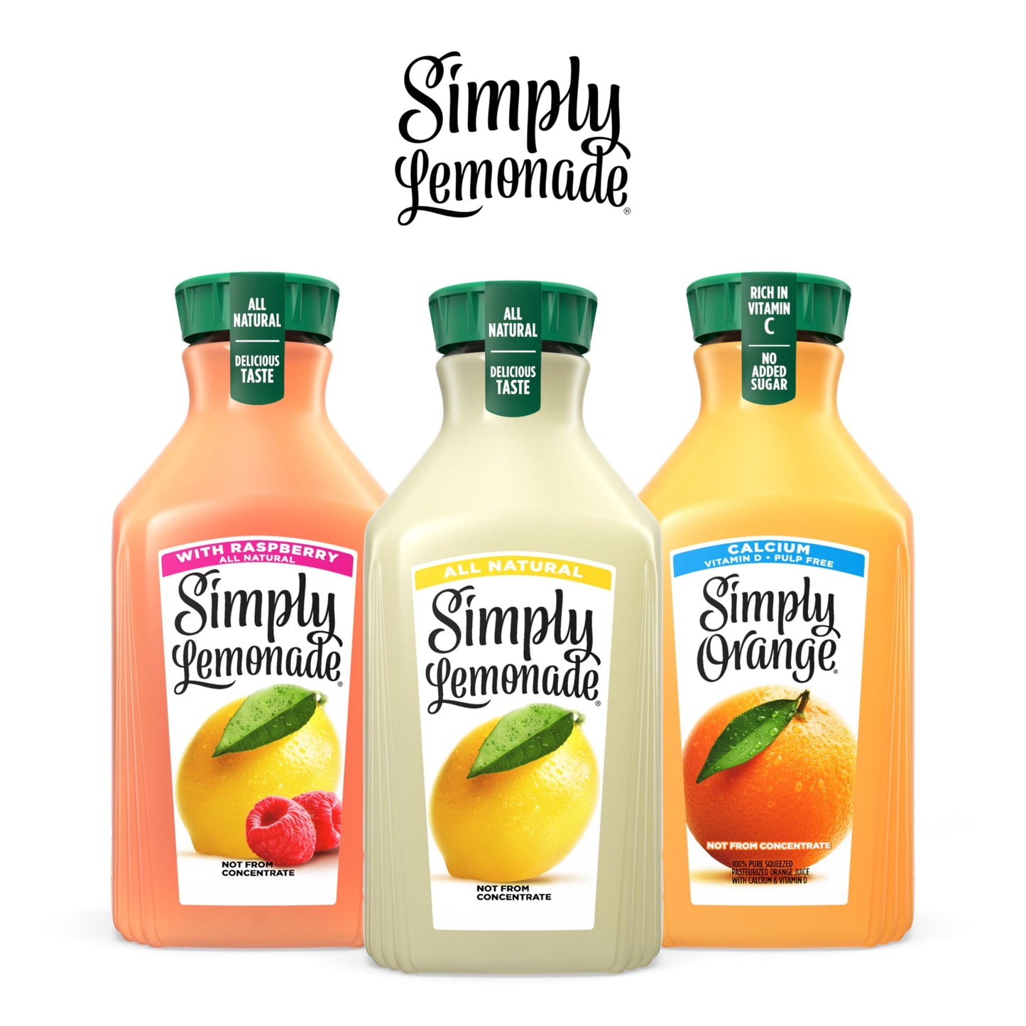 Simply Lemonade Bottle, 76 fl oz