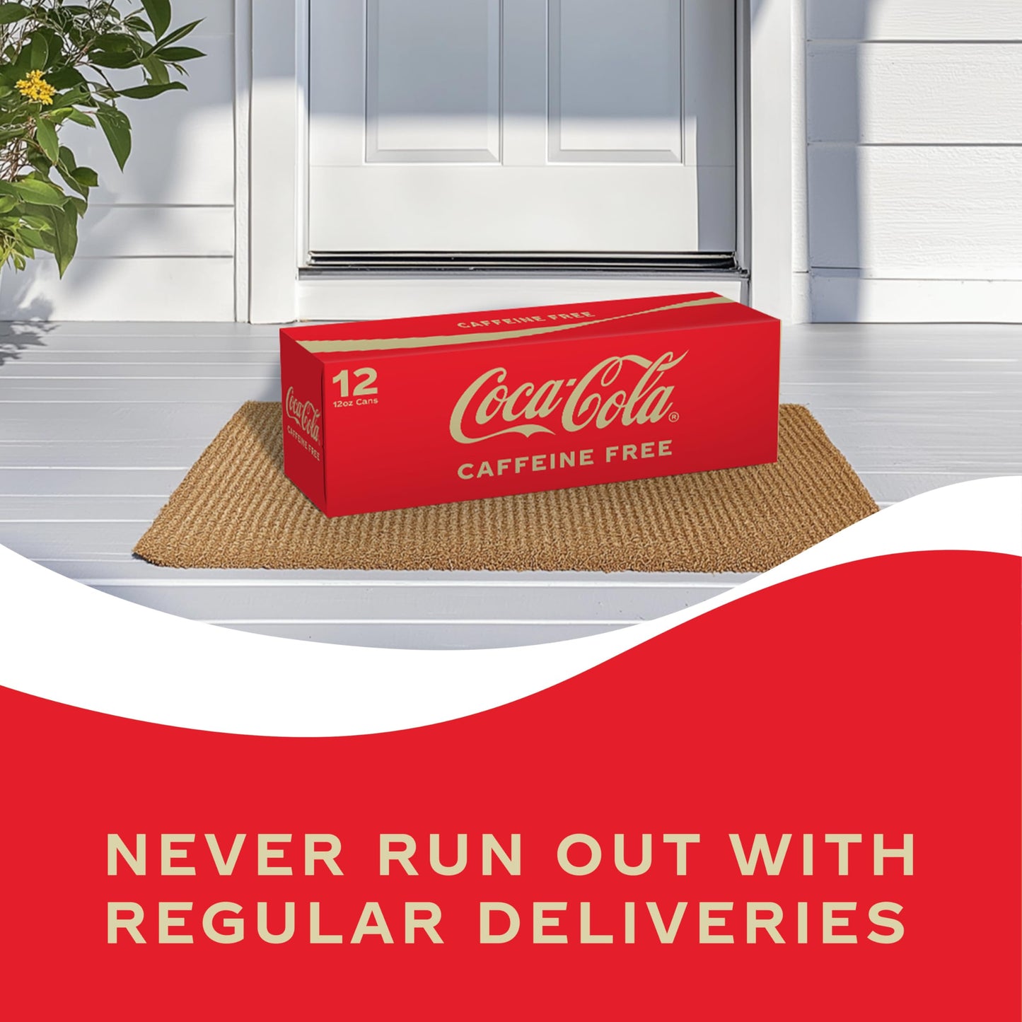 Caffeine Free Coca-Cola, 12 fl oz, 12 Pack