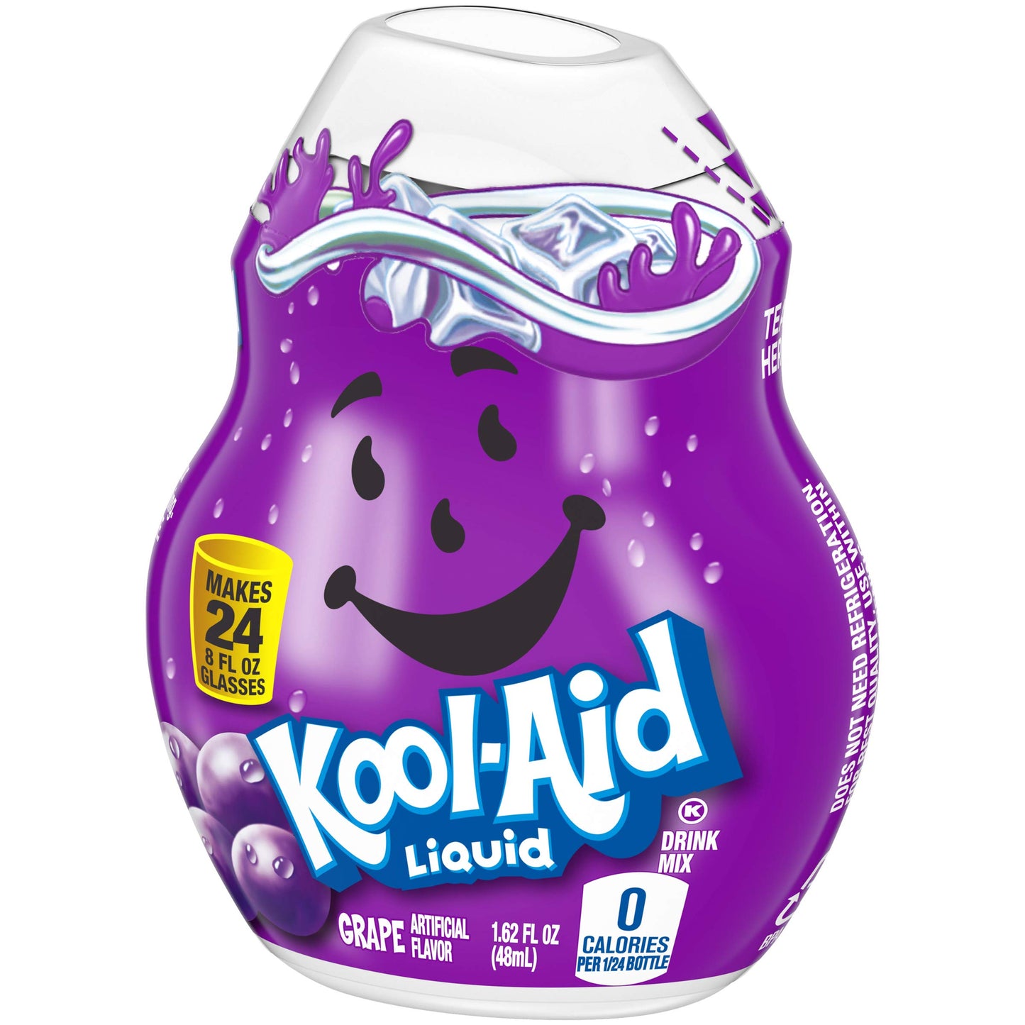 Kool-Aid Liquid Grape Artificially Flavored Soft Drink Mix, 1.62 fl oz Bottle