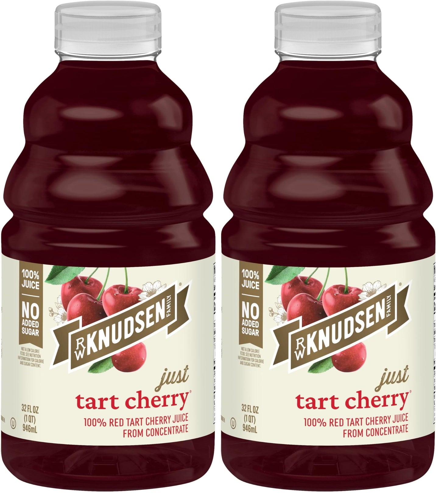R.W. Knudsen Just Tart Cherry Juice, 32 fl oz (Pack of 2)