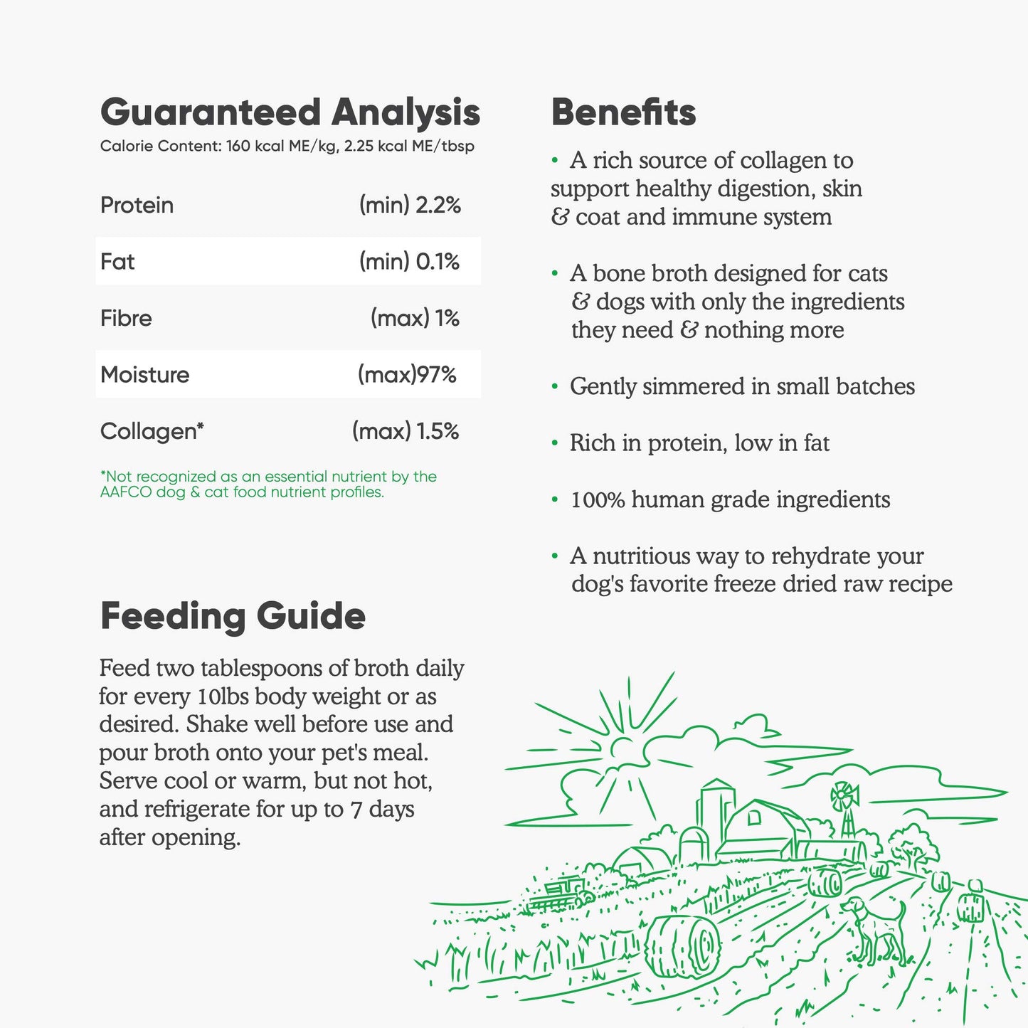 Bone Broth for Cats with Grass-Fed Beef by Open Farm
