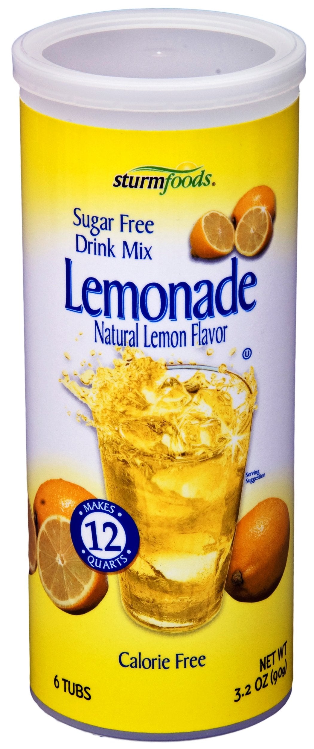 Sturm's Village Farm Drink Mix Lemonade, 24-Ounce Boxes (Pack of 12)