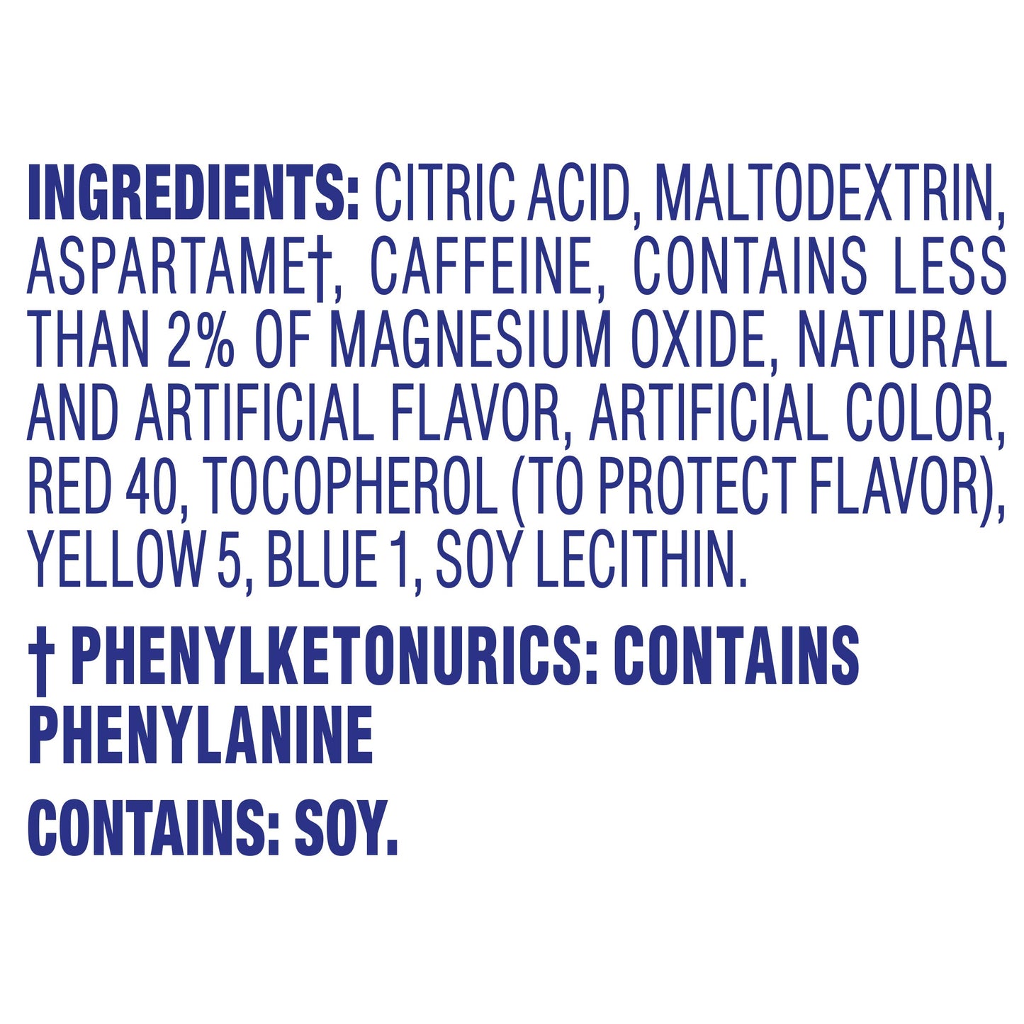 Crystal Light Wild Strawberry Artificially Flavored Powdered Drink Mix with Caffeine, 72 ct Pack, 12 Canisters of 6 Pitcher Packets