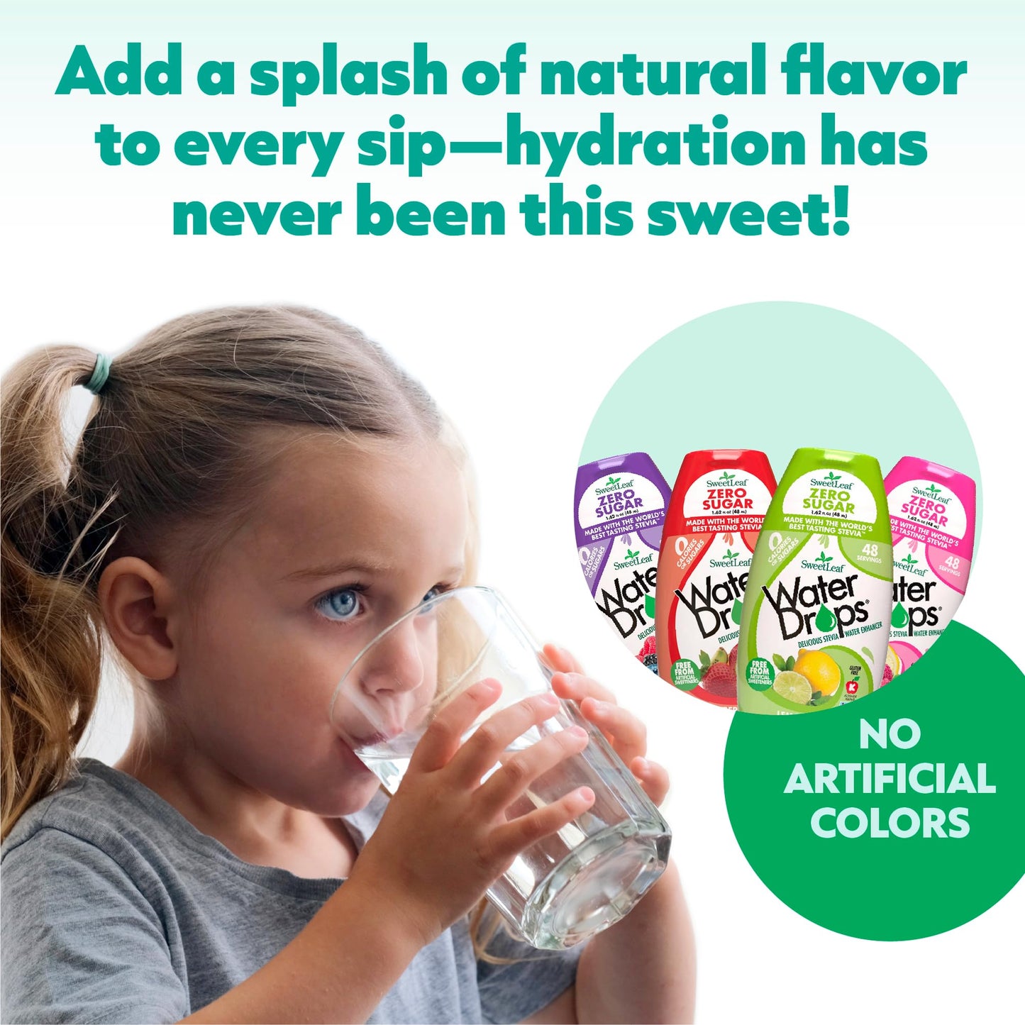 SweetLeaf Water Flavoring Drops - Stevia Water Enhancer, Sugar Free, Zero Calorie Water Additive for Flavor, Contains Monk Fruit Extract, Gluten Free, Keto Friendly - 1.62 Fl Oz (Variety Pack of 3)