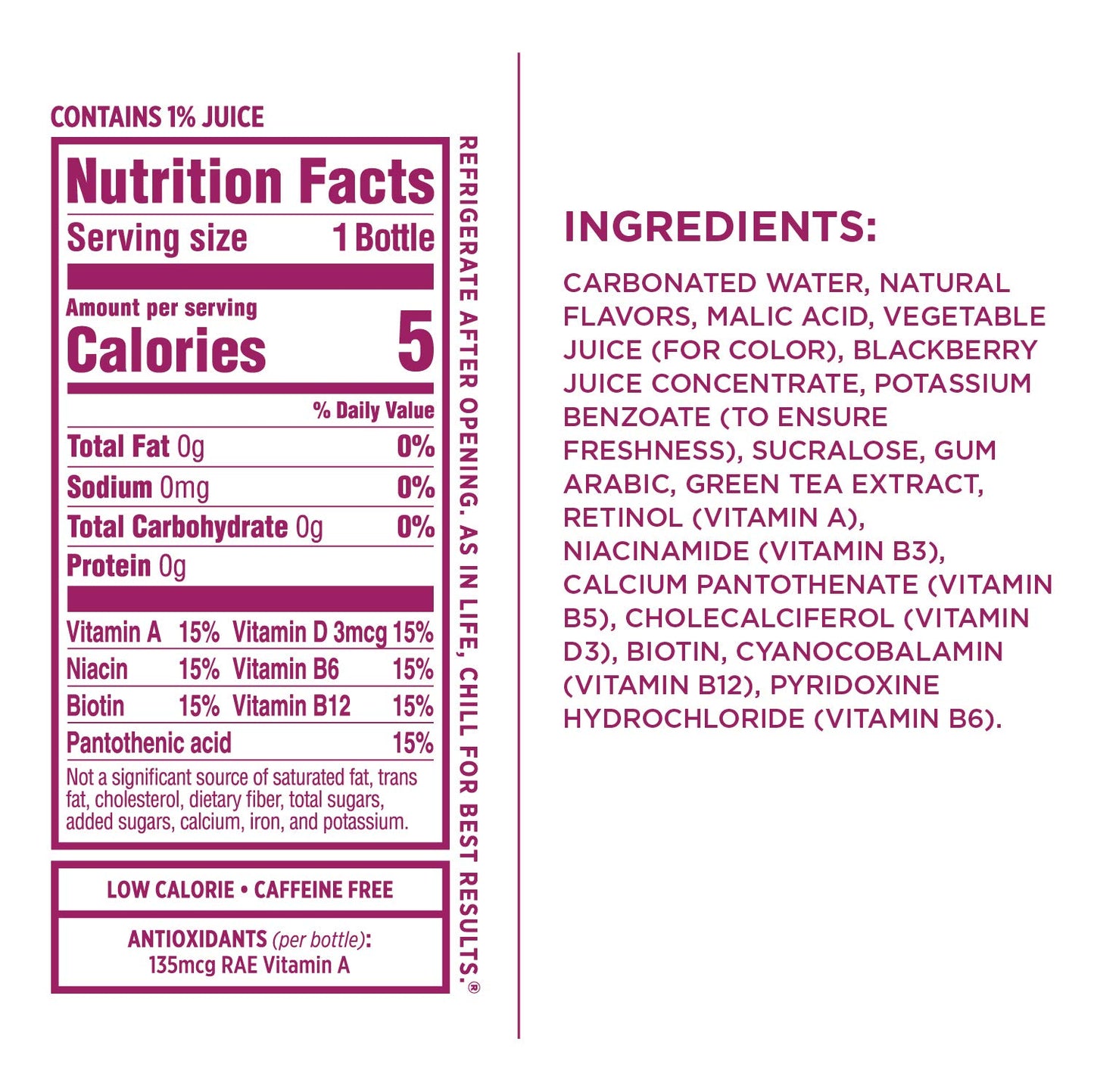 Sparkling Ice +Caffeine Citrus Twist Flavored Sparkling Water with Caffeine (Pack of 12) and Sparkling ICE Black Raspberry Sparkling Water (Pack of 12)