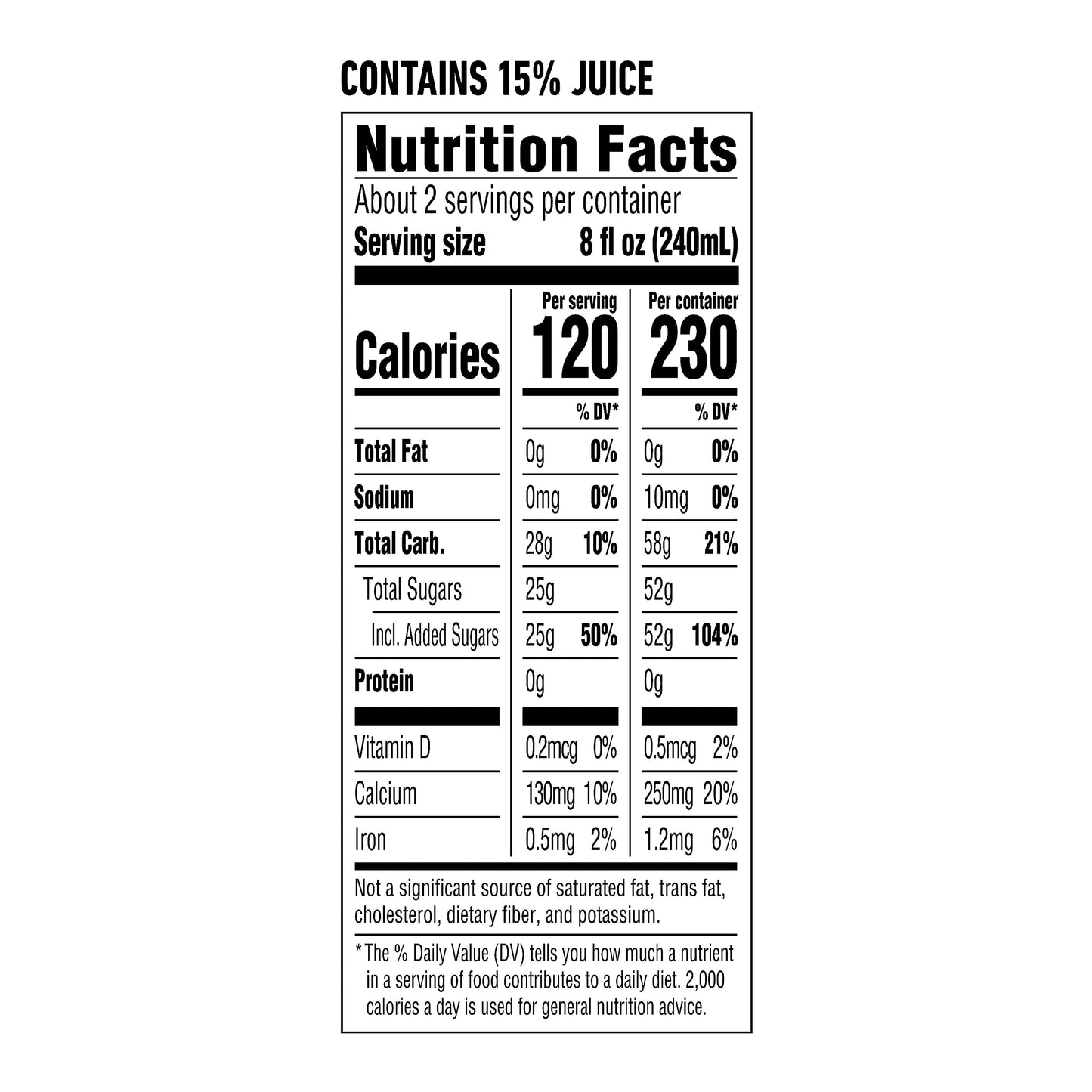 Amazon Fresh, Aloe Vera Drink, 16.9 Oz