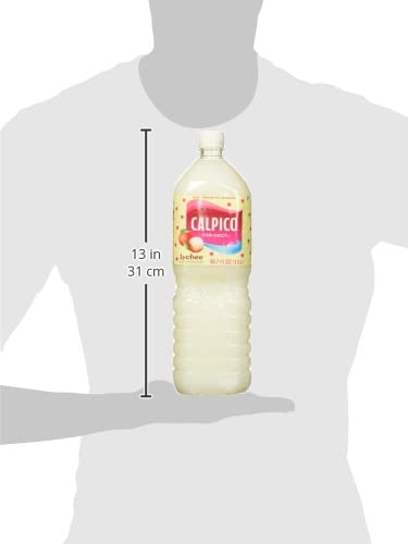 Calpico Soft Drink Lychee, 50.7 fz (Pack of 2)