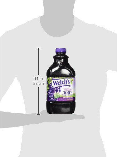 Welch's 100% Concord Grape Juice, No Sugar Added, 64 oz