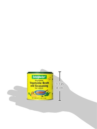 Seitenbacher Vegetarian Vegetable Broth and Seasoning, 5-Ounce Cans (Pack of 6)