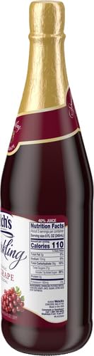 Welch's Sparkling Red Juice, Grape, 750 ml