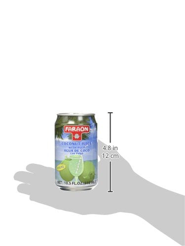 FARAON Coconut Juice, 10.5 Ounce (Pack of 24)