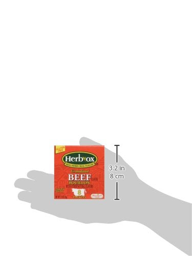 Herb-Ox Bouillon Packets Beef Instant Broth & Seasoning 1.13 oz Box