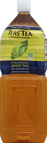 Teas' Tea, Tea Pure Green Organic, 67.6 Fl Oz