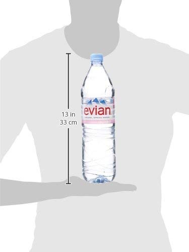 EVIAN Natural Spring Water, 50.7 FZ
