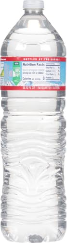 Crystal Geyser, Alpine Spring Water, 1.5 Liter Bottle (Pack of 6)
