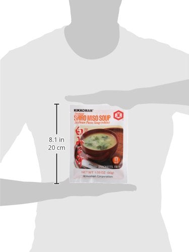 Kikkoman Instant Shiro Miso Soup, 3 ct, 1.05 oz