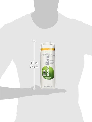 COCO LIBRE COCONUT WATER PNAPPL ORG 33.8OZ