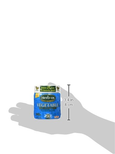 Herb-Ox Vegetable Bouillon Cubes 3.33oz (25 cubes)