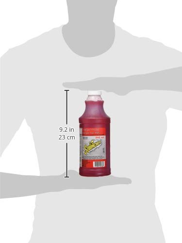 Sqwincher Liquid Concentrate Electrolyte Replacement Beverage Mix, 2.5 gal, Fruit Punch 020225-FP (Pack of 12)