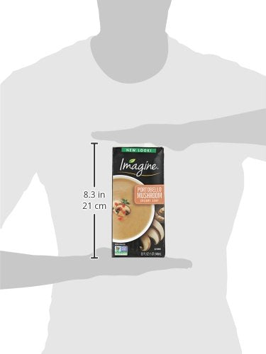 Imagine Creamy Soup, Portobello Mushroom, 32 oz. (Pack of 2)
