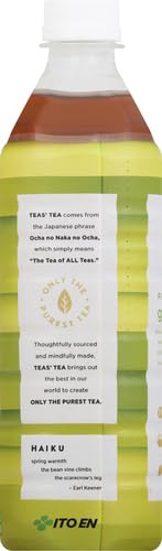 Teas' Tea, Tea Pure Green Organic, 16.9 Fl Oz