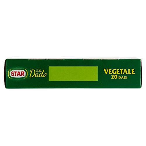 Star: "Il Mio Dado Vegetale" Bouillon Cubes, Vegetable Taste * Pack of 20, 10g Each *