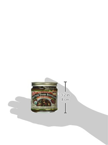 Better Than Bouillon Organic Roasted Beef Base, Makes 38 Cups of Broth, 8 oz