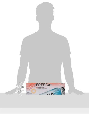 Fresca Peach Soda Sparkling Flavored Soft Drink Zero Calorie and Sugar Free, 12 fl oz, 12 Pack